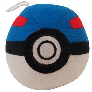 Pokemon 5" Pokeball Plush - Hanging Loop - 2016 Toy Factory Ages 3+